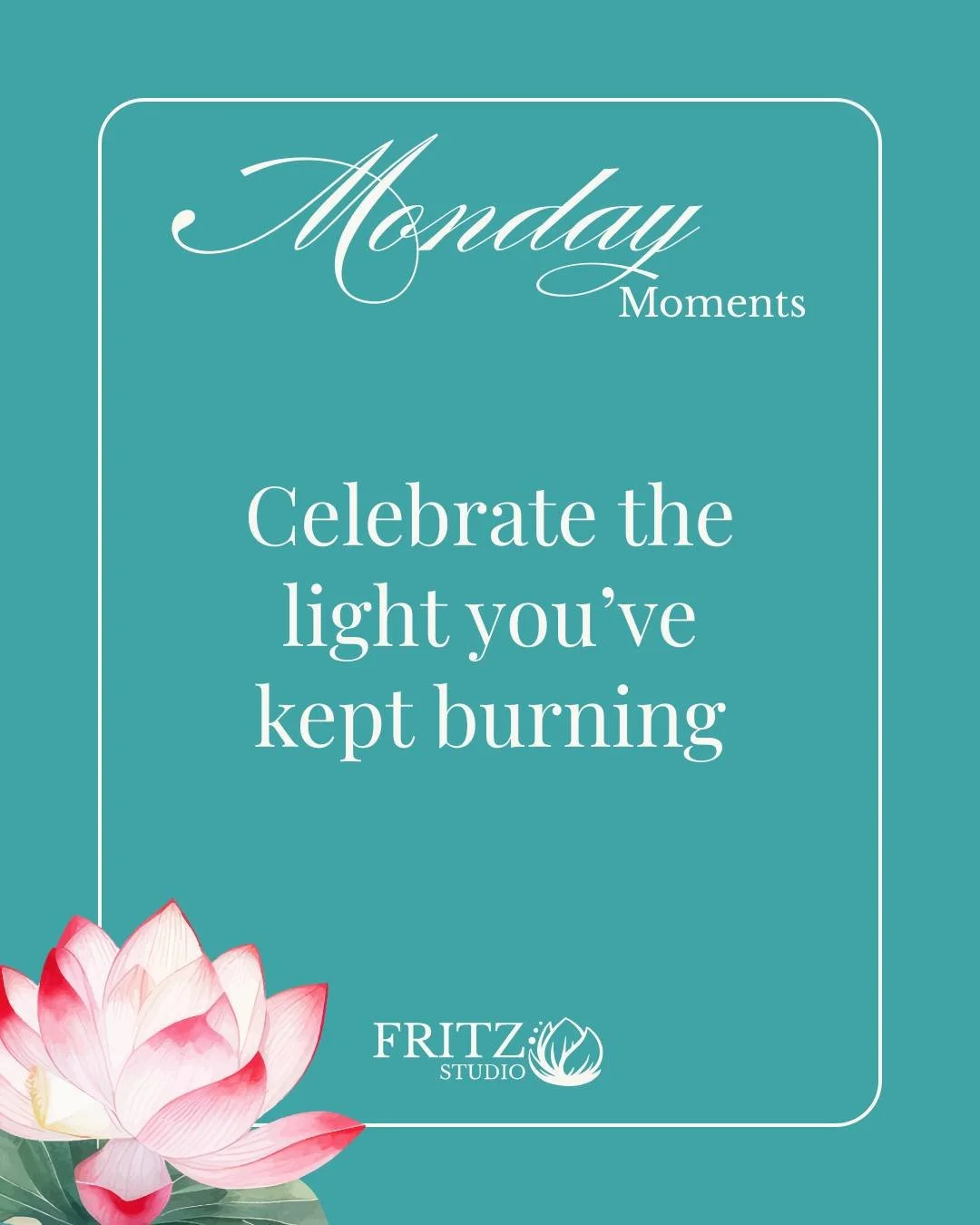 🌿 Monday Moment

Celebrate the light you&rsquo;ve kept burning.
This time of year isn&rsquo;t just about what we do&mdash;it&rsquo;s about who we&rsquo;ve become.

#MondayMoment #SeasonOfGratitude #InnerGlow