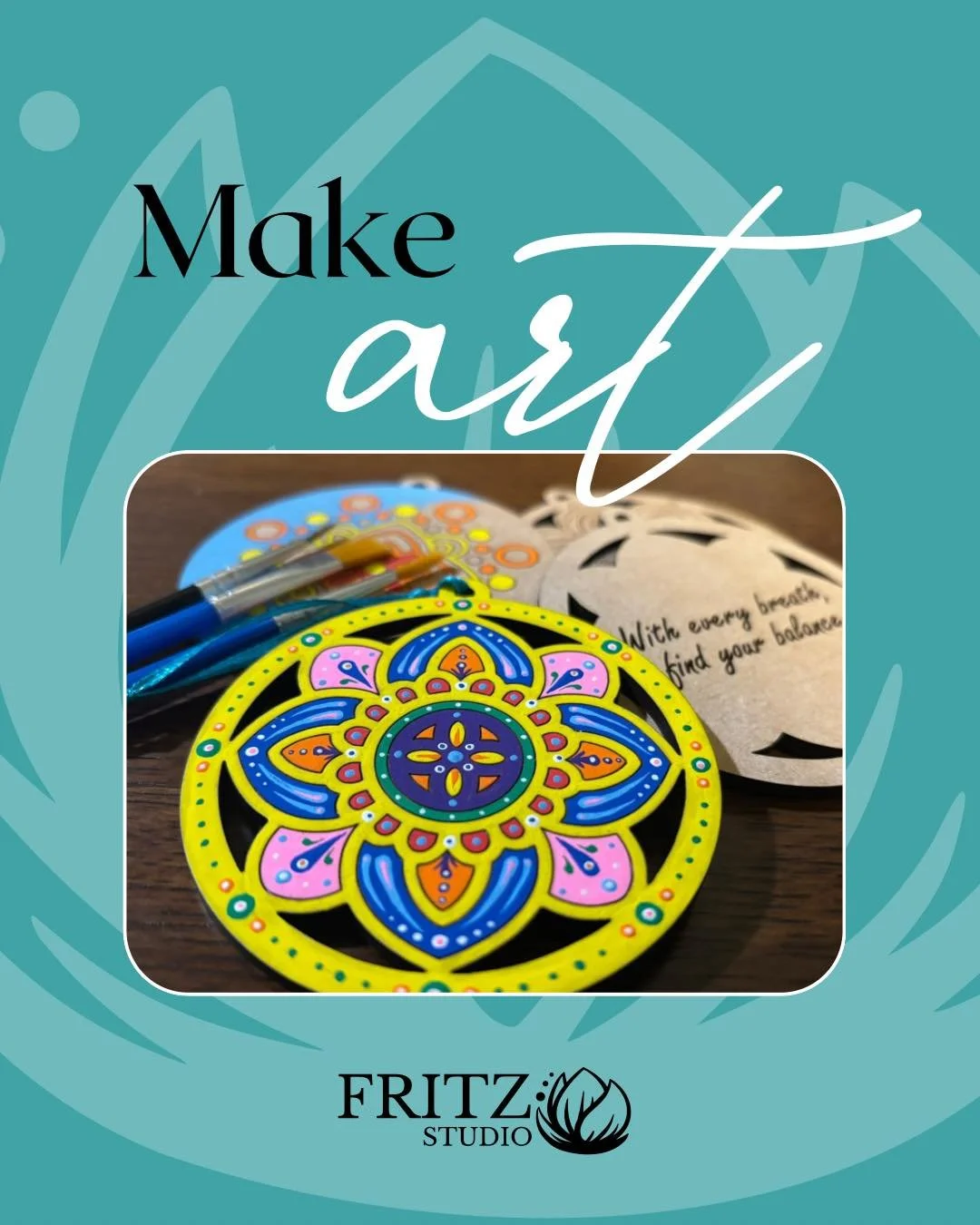 Make art.
Make space.
Make time for yourself.

Creating mandalas is more than a craft &mdash; it&rsquo;s a mindful pause in the middle of busy days. A way to quiet the noise and come back to center.

✨ DIY Mindful Mandala Kits &mdash; everything you 