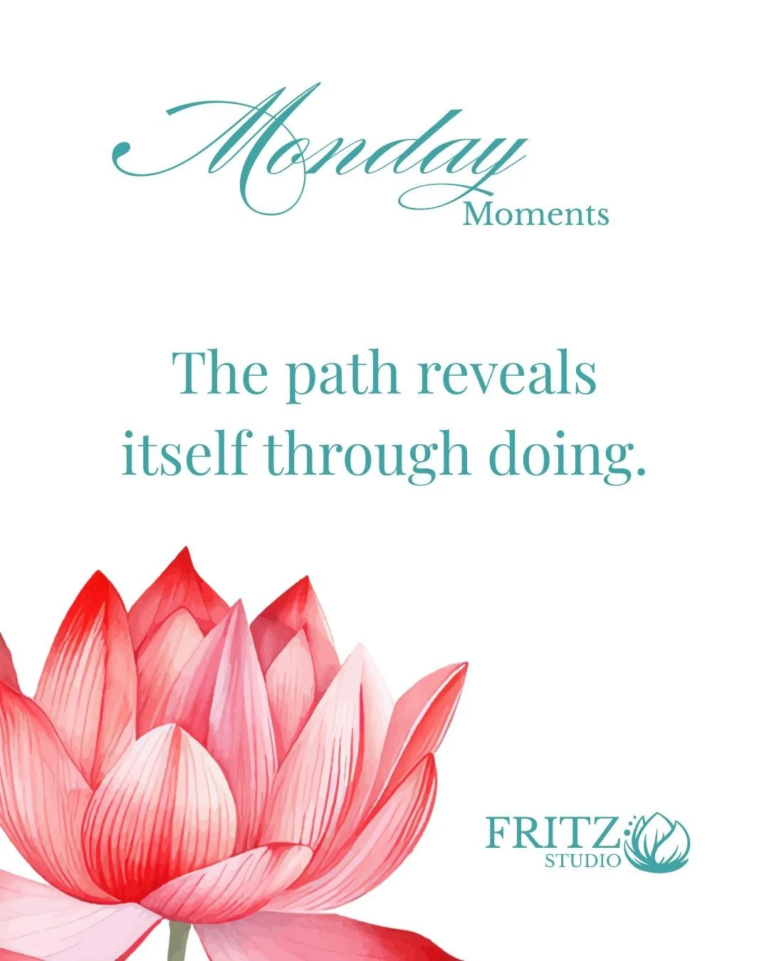 🌿 Monday Moments

The path reveals itself through doing.
Through showing up.
Through continuing.

#MindfulMonday #TrustThePath #CreativePractice #KeepCreating #IntentionalWork #FritzStudioFW