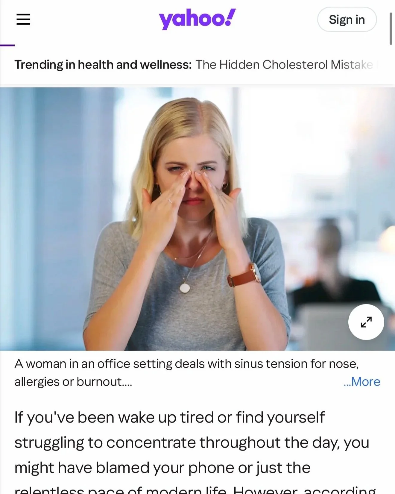 Dr. Herschovitch is featured on Yahoo!