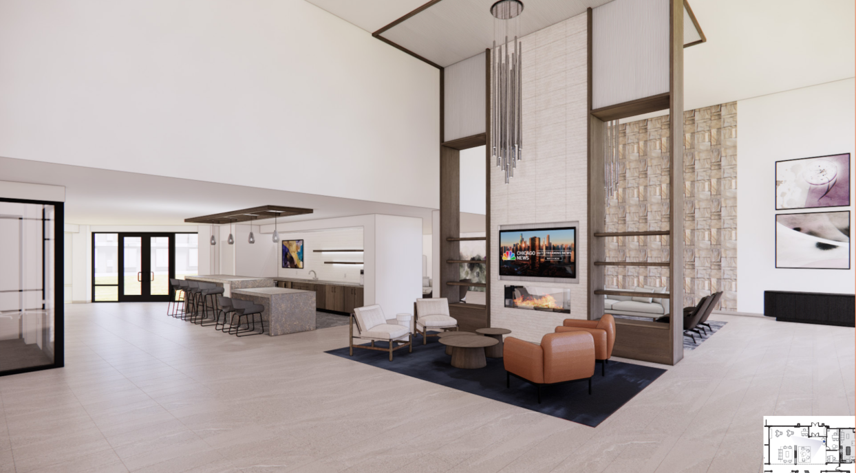 Conceptual Lobby Rendering