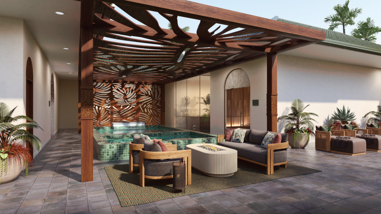 Shaded water therapy