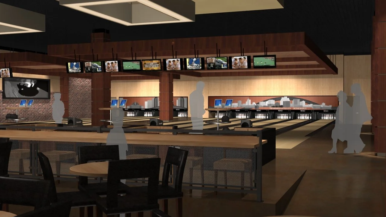 Kingpin Social Lanes and Graphic Design