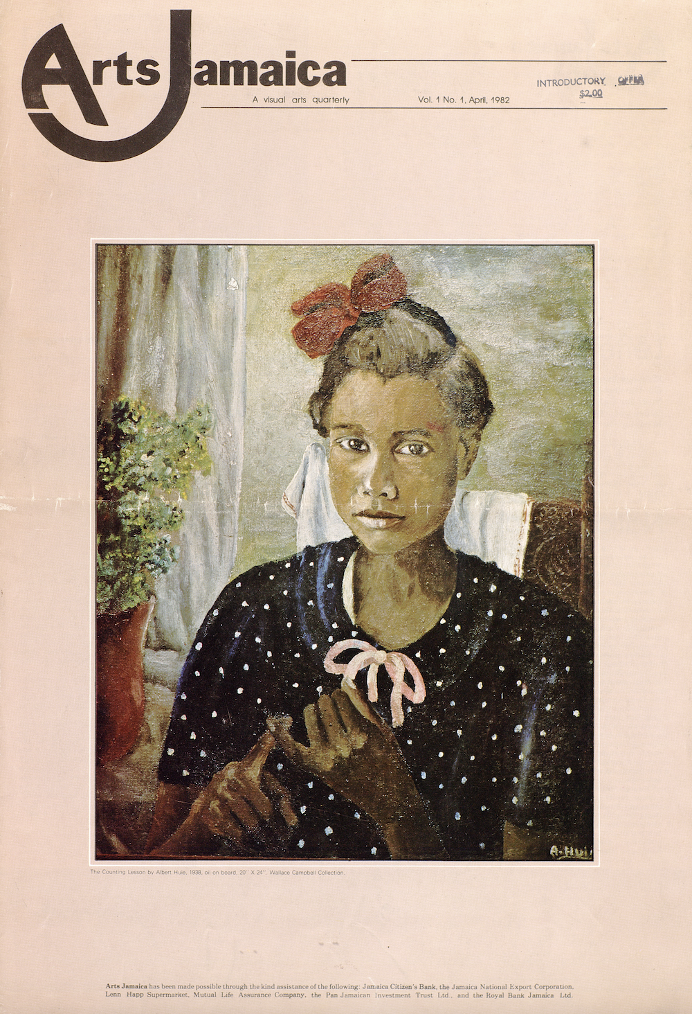 ARTS JAMAICA, Volume 1, April 1982. 