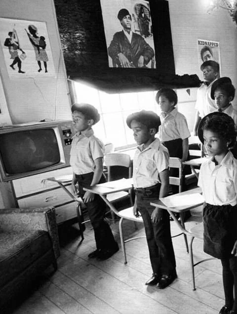 Black Panther Party Liberation School in Oakland, California, 1968.