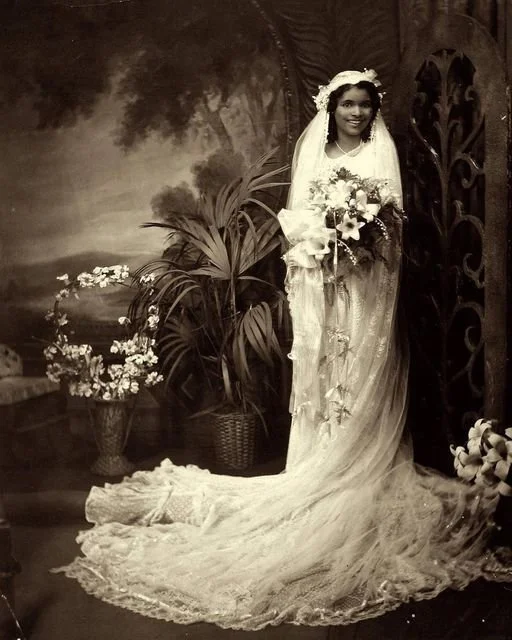 A Bride, photographed by James Van Der Zee in 1923.