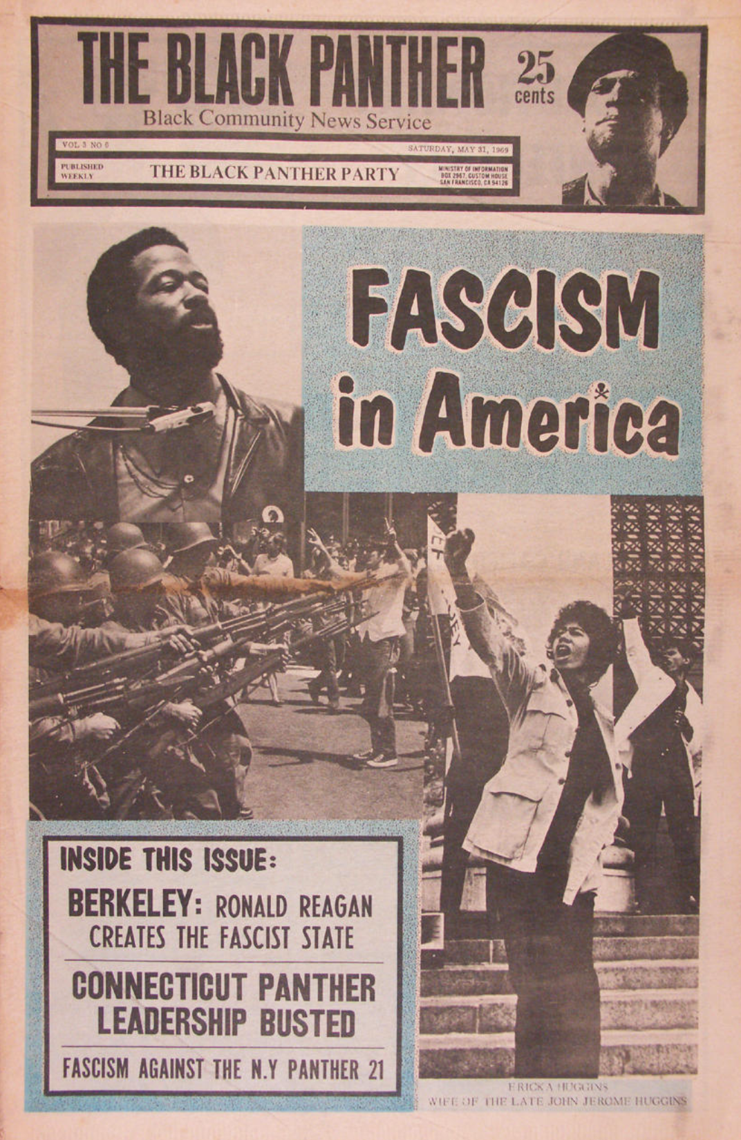 The Black Panther Black Community News Service 1969 Vol 6