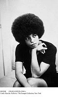 ANGELA DAVIS (1944- ).
American political activist. Photographed in 1970.