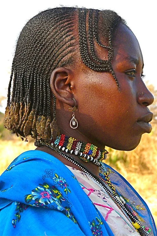 The people of the Nuba mountains. Nuba is a collective term used here for the peoples who inhabit the Nuba Mountains, in Kordofan province, Sudan, Africa.
