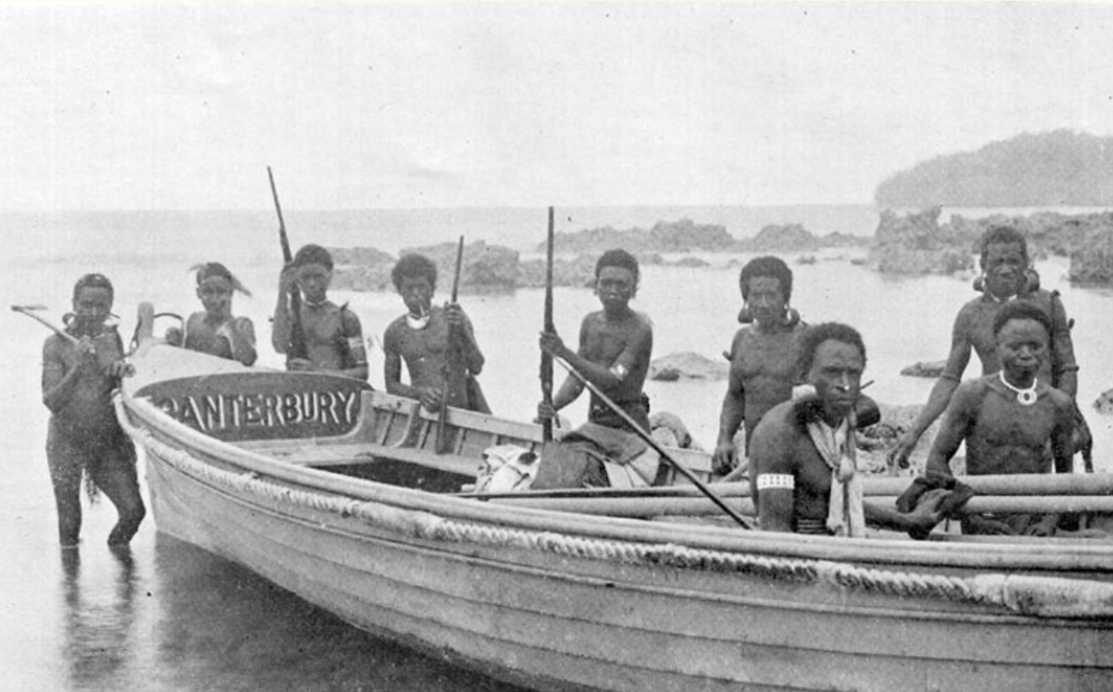 Malaita Islanders in 1906. Photo sourced from realhistoryww.com.