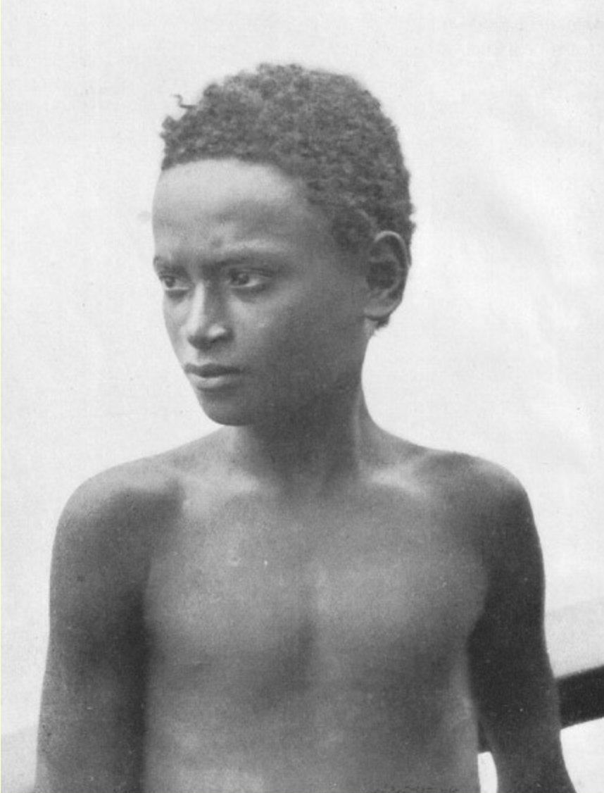 Malaita Islander in 1906. Photo sourced from realhistoryww.com.