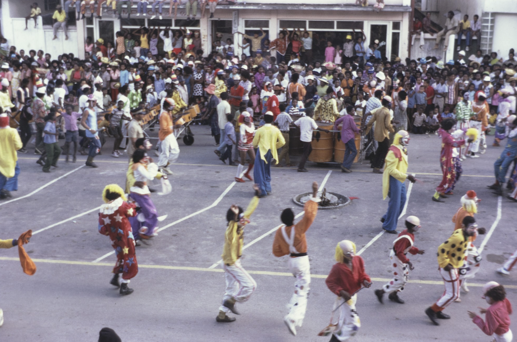 Marnham, J. (1972). Castries Carnival, St Lucia [Photograph]. Cambridge University Library. https://specialcollections-blog.lib.cam.ac.uk.