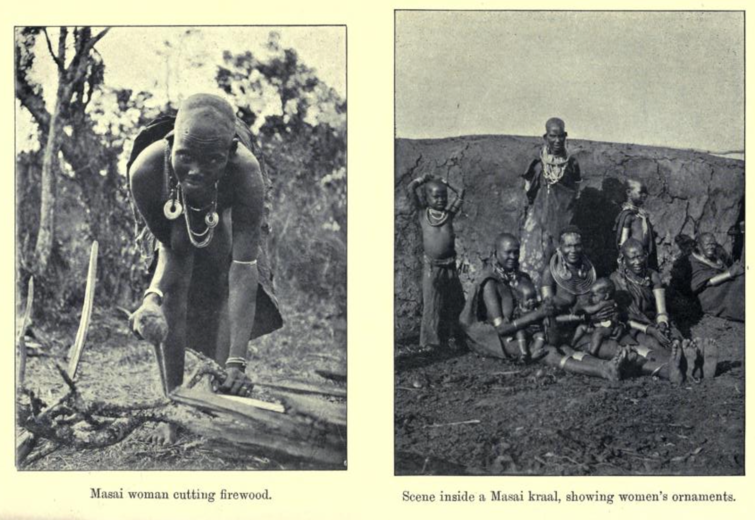 Hollis, Sir Alfred Claud. The Masai: Their Language and Folklore. Introduction by Sir Charles Eliot. Oxford: Clarendon Press, 1905. (Page 224)