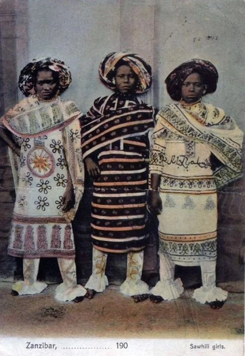 "Paint Suit Ladies of Zanzibar" (Marinda Pants).