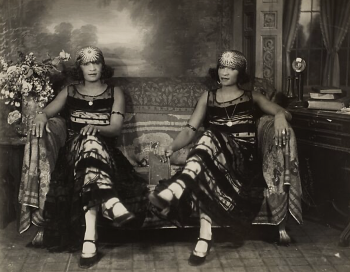 Identical Twins, James Van Dee Zee, 1924. Retrieved from the Metropolitan Museum of Art.