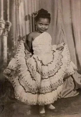 Portrait of Girl in Fancy Dress, photographed by James Van Der Zee, circa 1938.