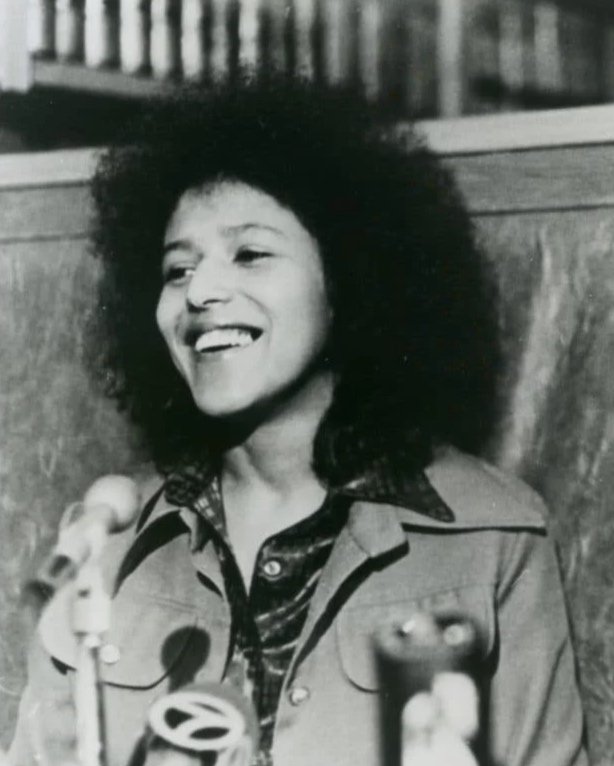 Portrait of Elaine Brown, circa 1960s, Oakland Post Photograph collection, MS 169, African American Museum & Library at Oakland, Oakland Public Library.
