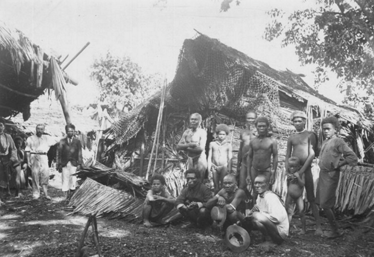Malaita Islanders in 1906. Photo sourced from realhistoryww.com.