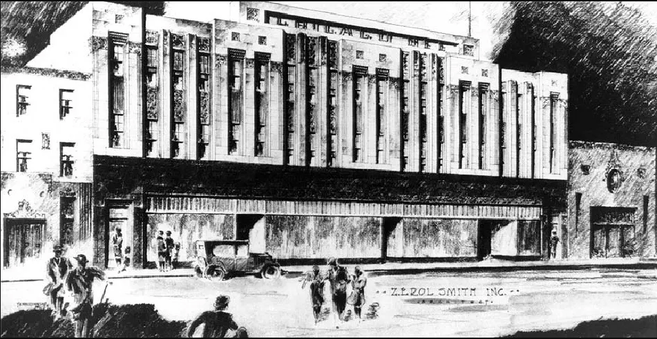 The Chicago Bee Building. Anthony Overton founded the newspaper for "civic and racial improvement and development" and to promote black business.

image source: nps.gov