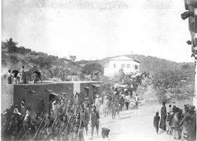 cape coast The Late Governor Maxwell & Hausa troops.jpg