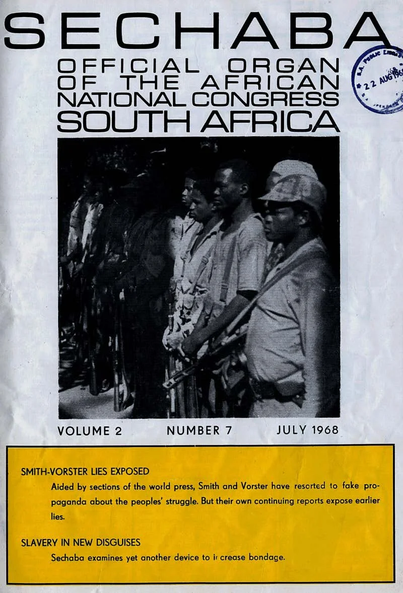 Sechaba: Official Organ of the African National Congress of South Africa, Vol.2 No.7 — July.1968 