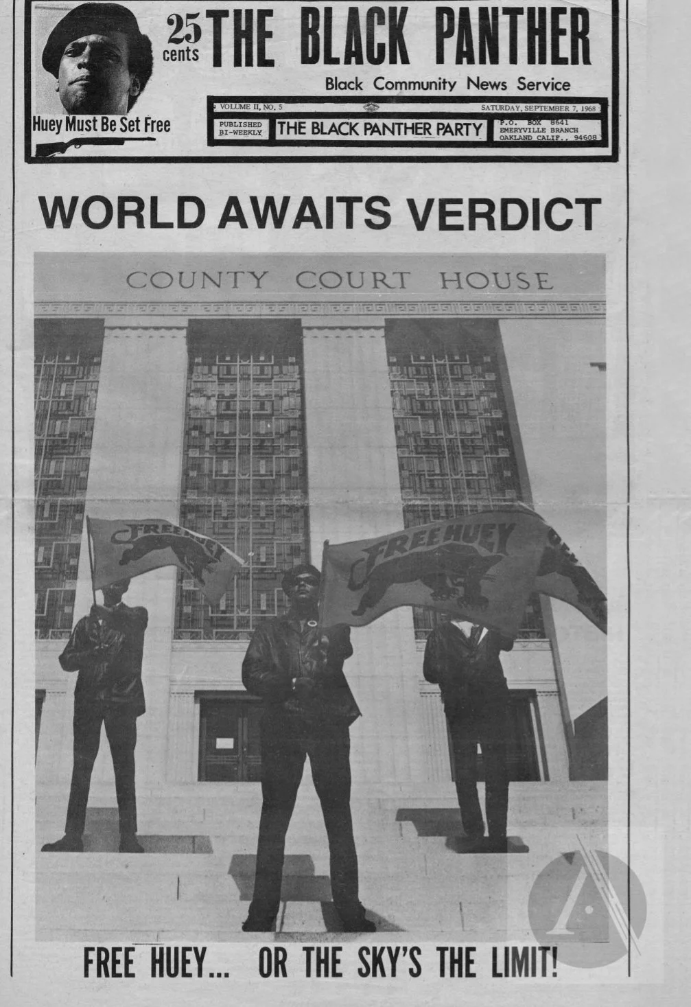 The Black Panther Black Community News Service 1968 Vol 5