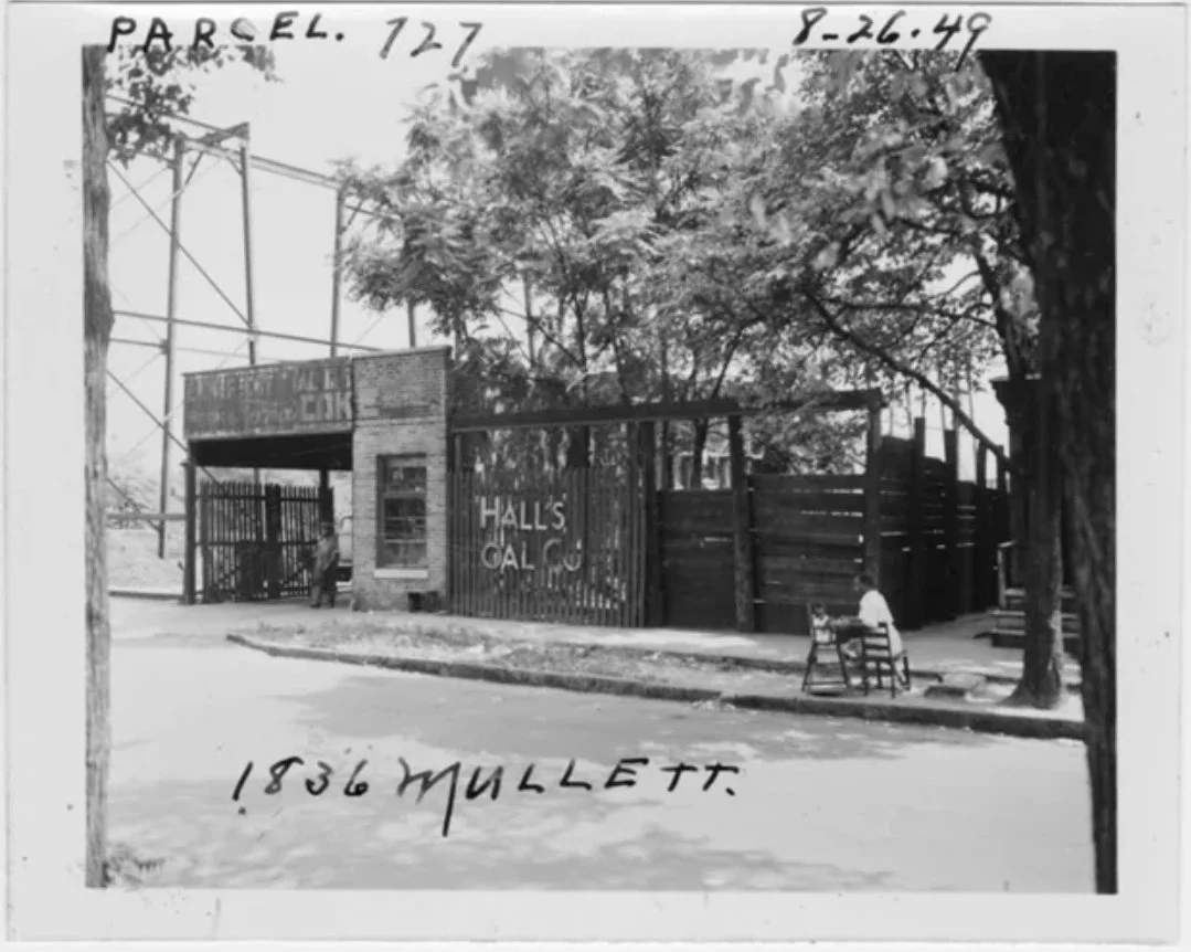 Hall Coal Co. at 1836 Mullett Detroit Public Library Digital Collections