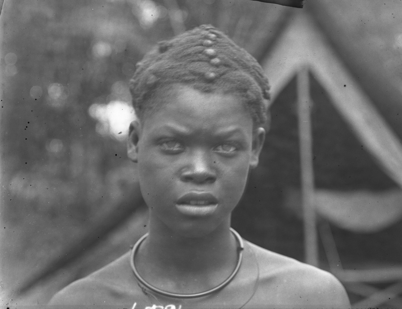 An Igbo girl photographed in Nibo and noted as ‘Nwauko’ in Northcote Thomas’ photographic register, c. 1910-11.