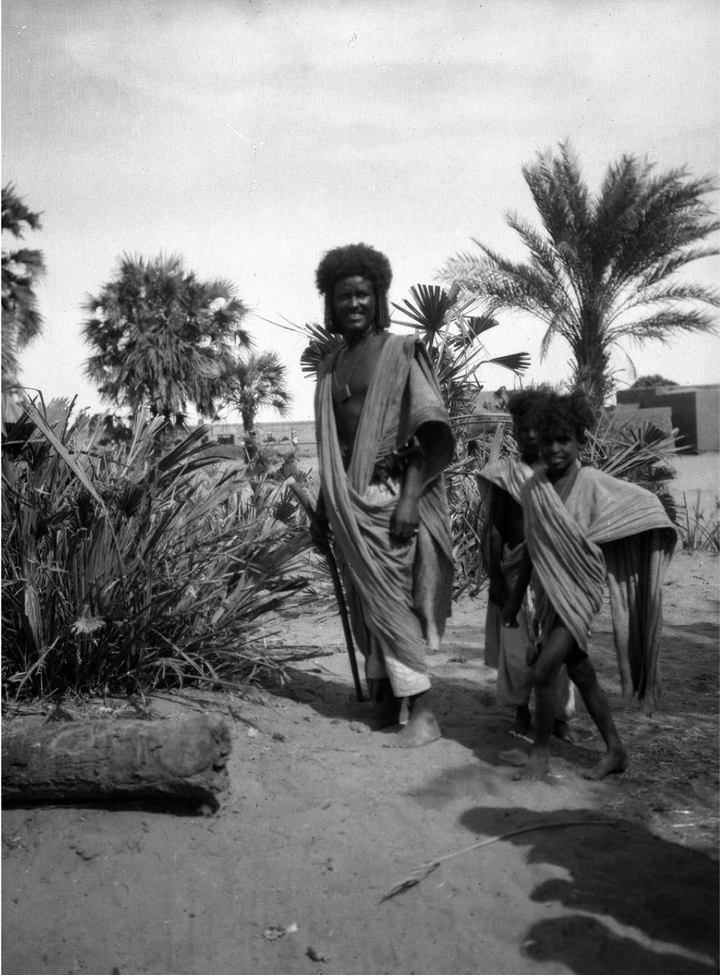 A Bishari Camel Driver and His Sons,1906. Oriental Institute, University of Chicago. P. B786