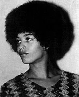 ANGELA DAVIS (1944- ).
American political activist. Photographed c1971.