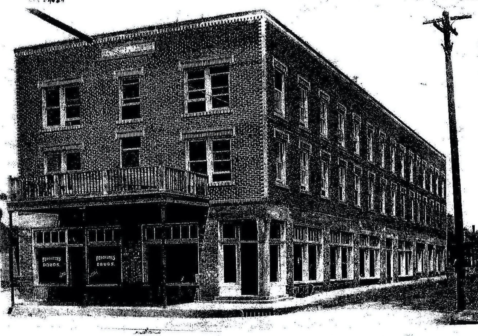 The Stradford Hotel, which had more than 50 rooms and luxury amenities, opened on June 1, 1918. Three years to the day it opened, it was reduced to ashes by fires set during the massacre in the area known as Tulsa’s “Black Wall Street. 

Image Source