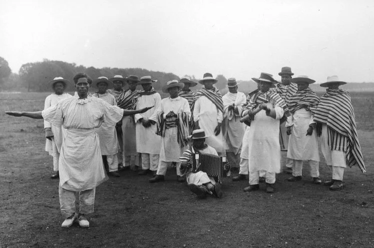 Betsimisaraka celebration. Colonial Exhibition of Paris in 1931