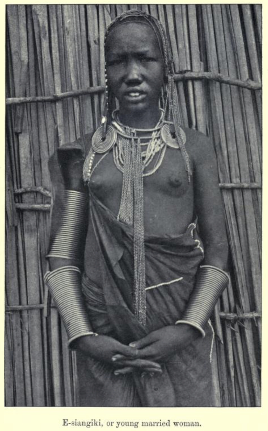 Hollis, Sir Alfred Claud. The Masai: Their Language and Folklore. Introduction by Sir Charles Eliot. Oxford: Clarendon Press, 1905. (Page 224)