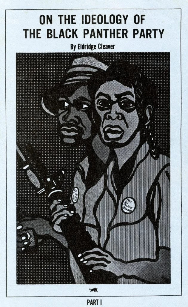On the ideology of the Black Panther Party Part I Eldridge Cleaver, circa 1960s, African American Museum & Library at Oakland Vertical File Collection, MS 179, African American Museum & Library at Oakland, Oakland Public Library.