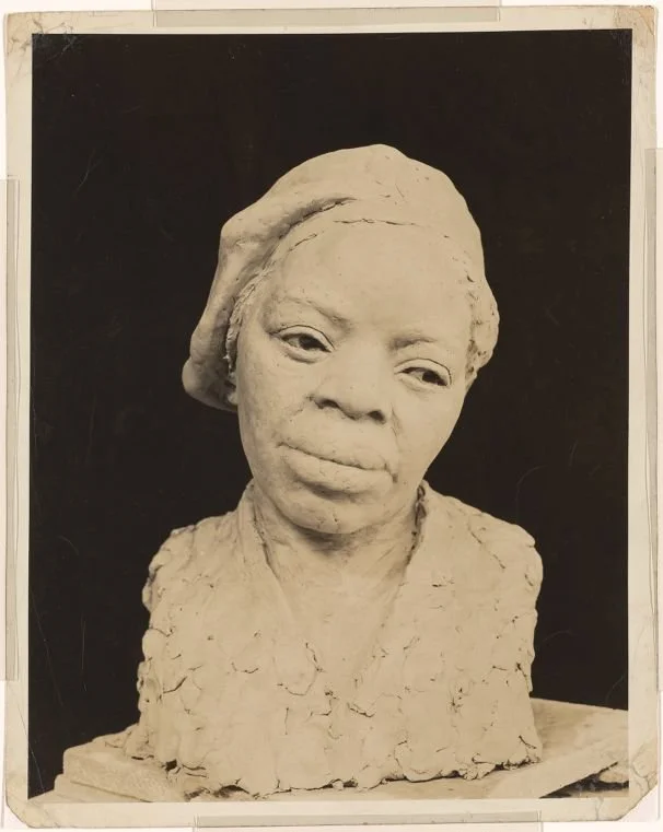 Bust of unidentified youth by Augusta Savage — Source:  Schomburg Center for Research in Black Culture, Photographs and Prints Division, The New York Public Library. "Bust of unidentified youth by Augusta Savage" The New York Public Library Digital C