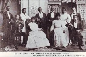 The 1906 group, Drysdale (third from right), Jackson (third from left), Bryan seated left, Nation standing right.