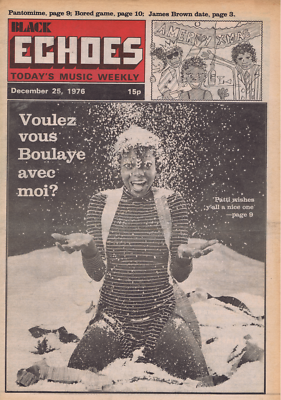 Black Echoes: Today’s Music Weekly, December 25, 1976.