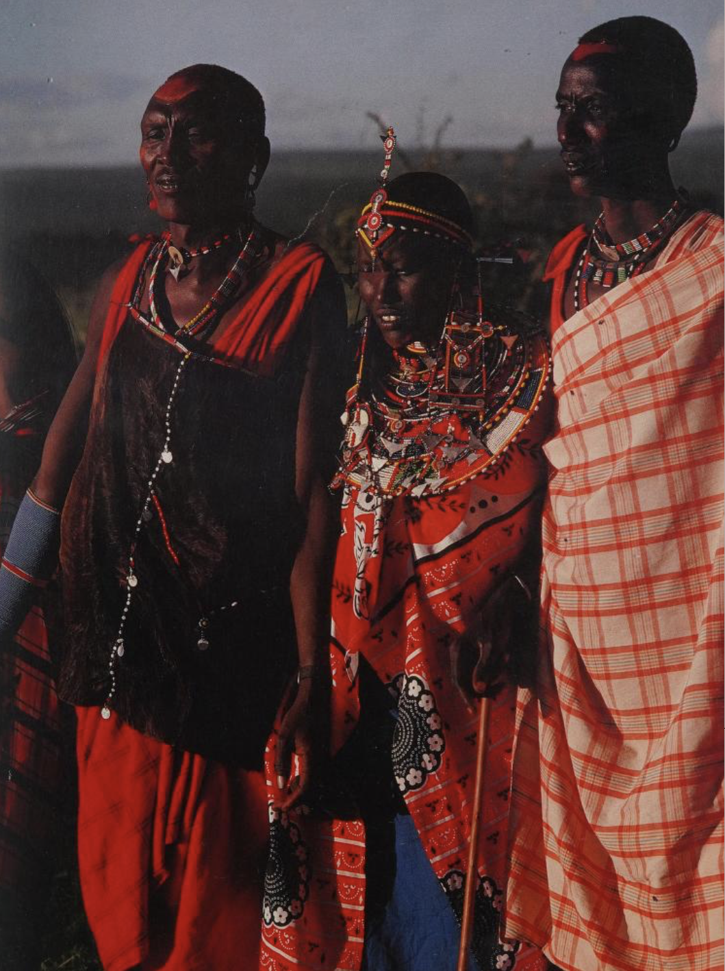 Saitoti, Tepilit Ole. Maasai. Photographs by Carol Beckwith. New York: Harry N. Abrams, Inc., 1980. (Page 224)