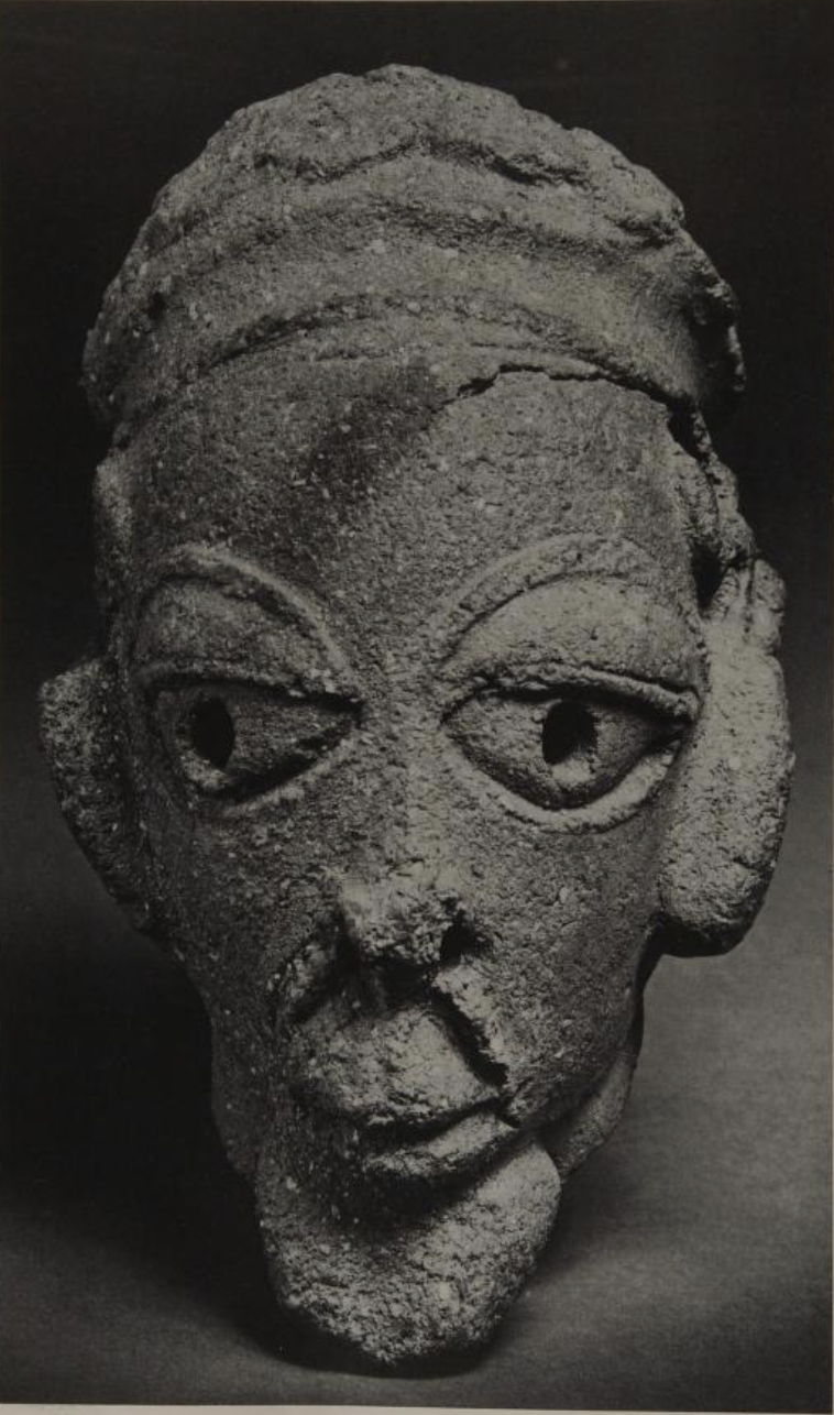 Terracotta head p52 . from Treasures of ancient Nigeria (1982)