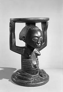 Unknown Artist. "Luba art varies regionally and has also influenced the art of neighboring peoples including the Hemba and the Boyo. Most of the Luba art in Western collections was originally produced in association with royal or chiefly courts and w