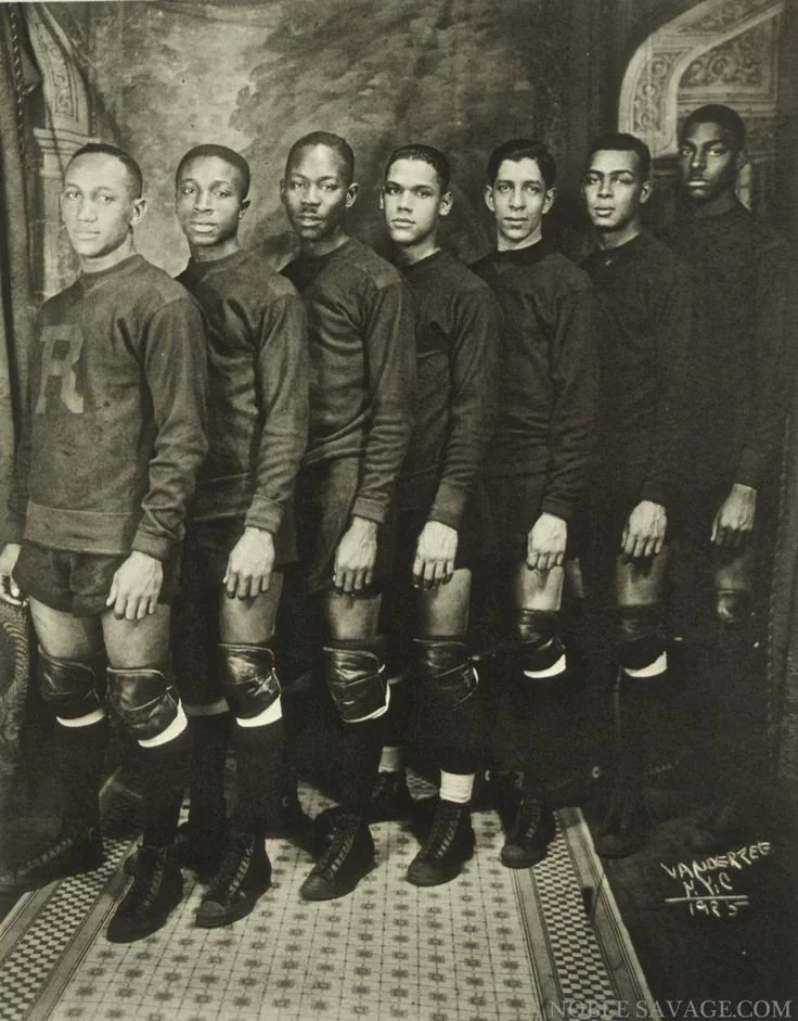 G. G. G. Studio in Harlemm, photographed by James Van Der Zee circa 1925.