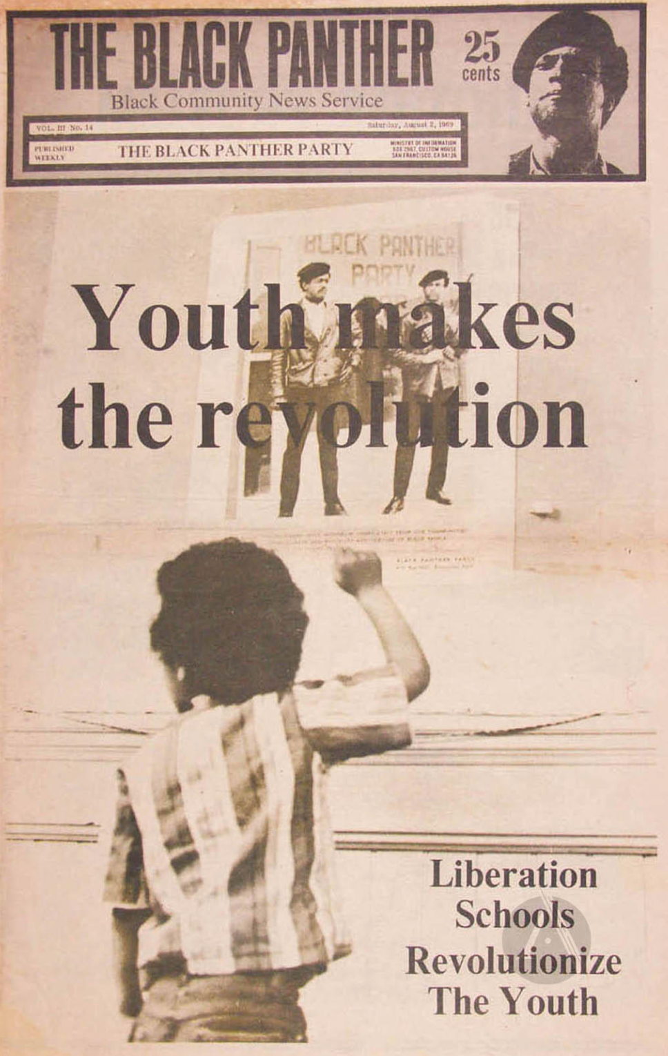 The Black Panther Black Community News Service 1969 Vol 14