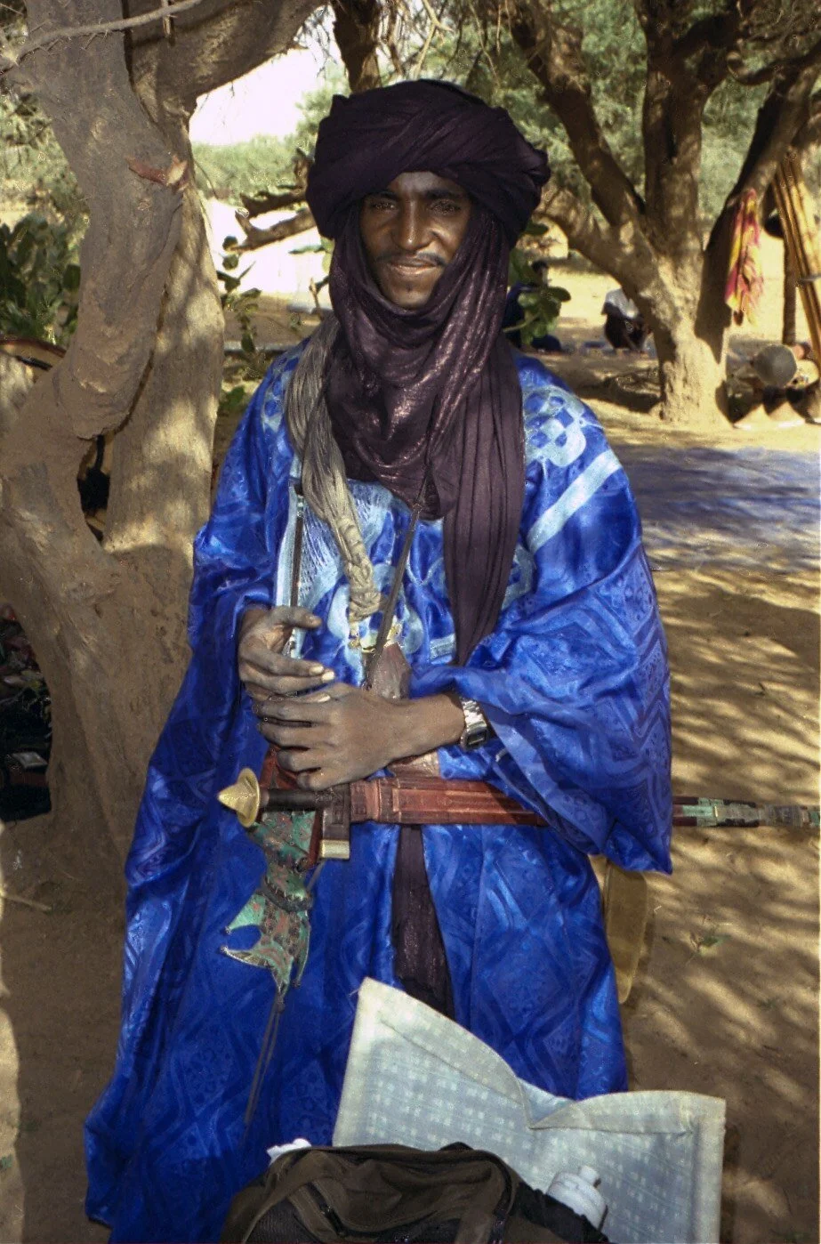 A Wodaabe man. Niger, 1997