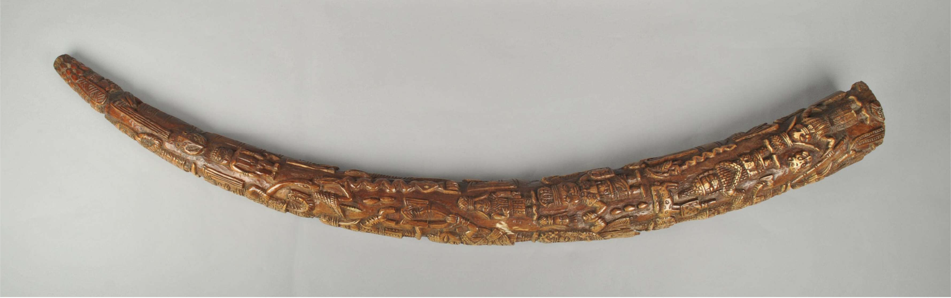 Altar-tusk, Benin, 18thC-19thC. The British Museum