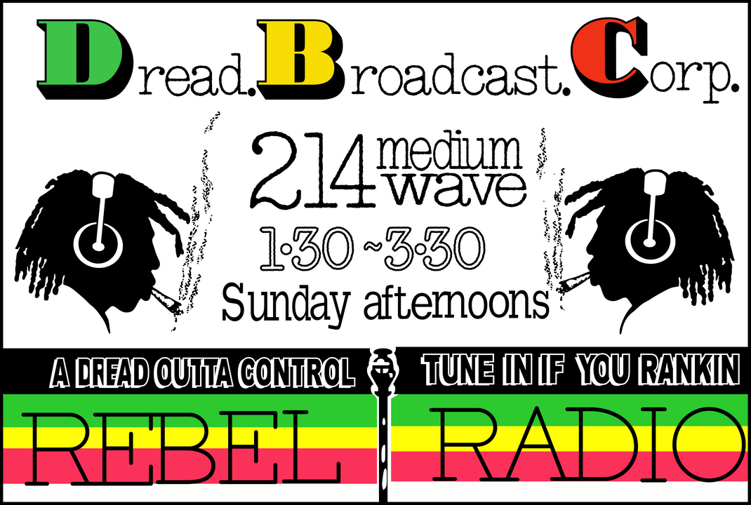 "Early DBC DJ's preparing equipment to broadcast a show in the early 80's" via https://dbc1981.com/pages/archive
