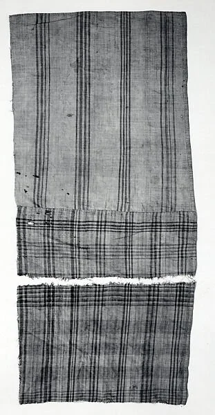 Raffia palm fiber - Double Panel, 19th–20th century. The Metropolitan Museum of Art.