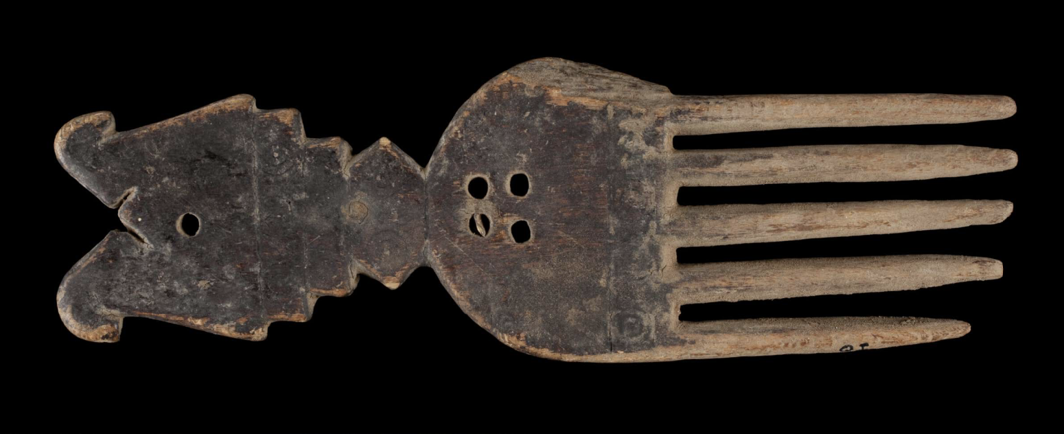 Comb, Egypt, Late Christian Period. The British Museum