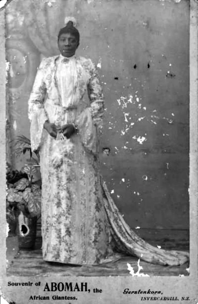 Portrait of Abomah "the African Giantess"