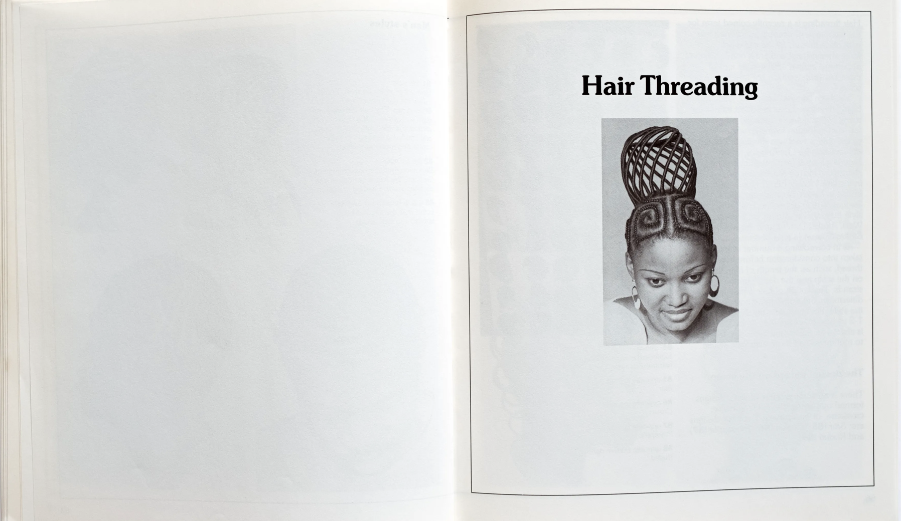 Sagay, E. (1983). African hairstyles: Styles of yesterday and today. Photographs by N. Fredrick and others. Heinemann.