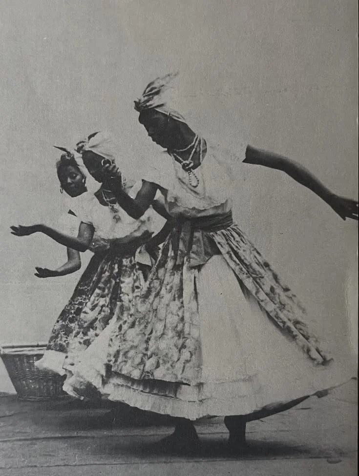 Haitian women dancing, 1950s. — Source: Unknown